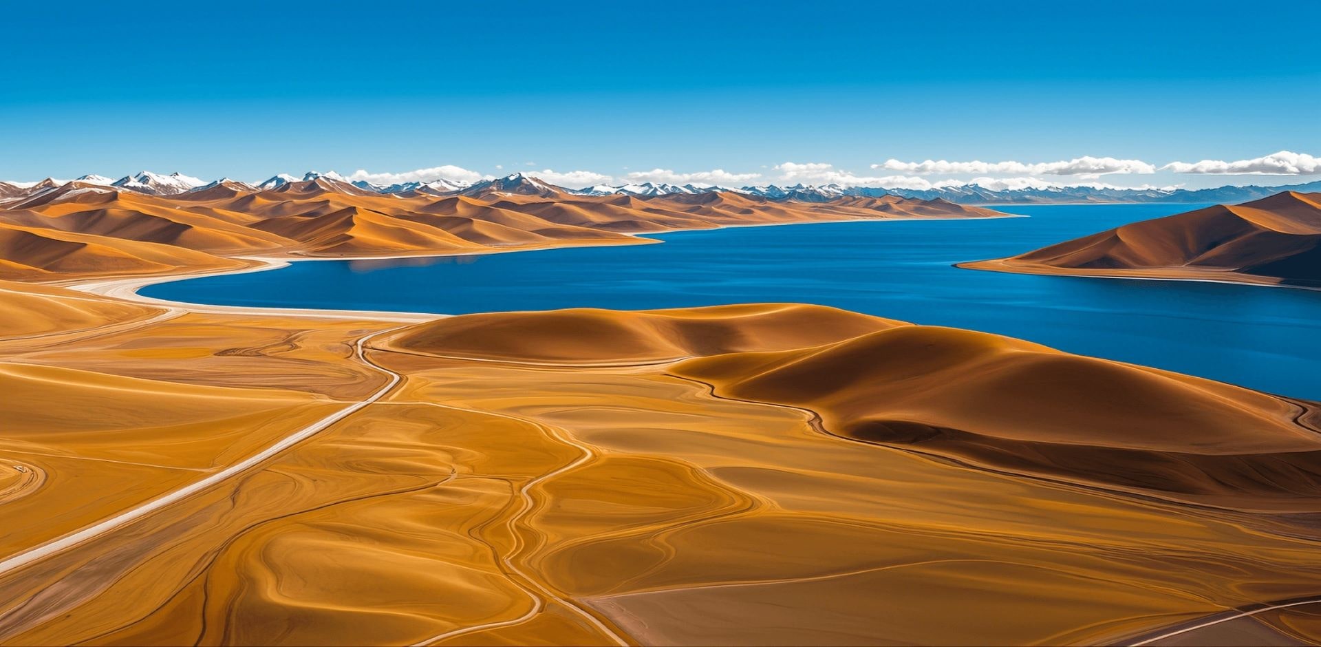 【羊卓雍措 Yamdrok Lake】|西藏三大聖湖之一,藍寶石般的高原奇蹟 | Enigmatic Tibet Travel